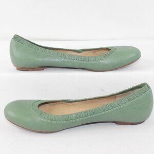 Frye #72185 Green Molly Ballet Flat Flats Slip-On Shoes Women's Size 8 1/2 M